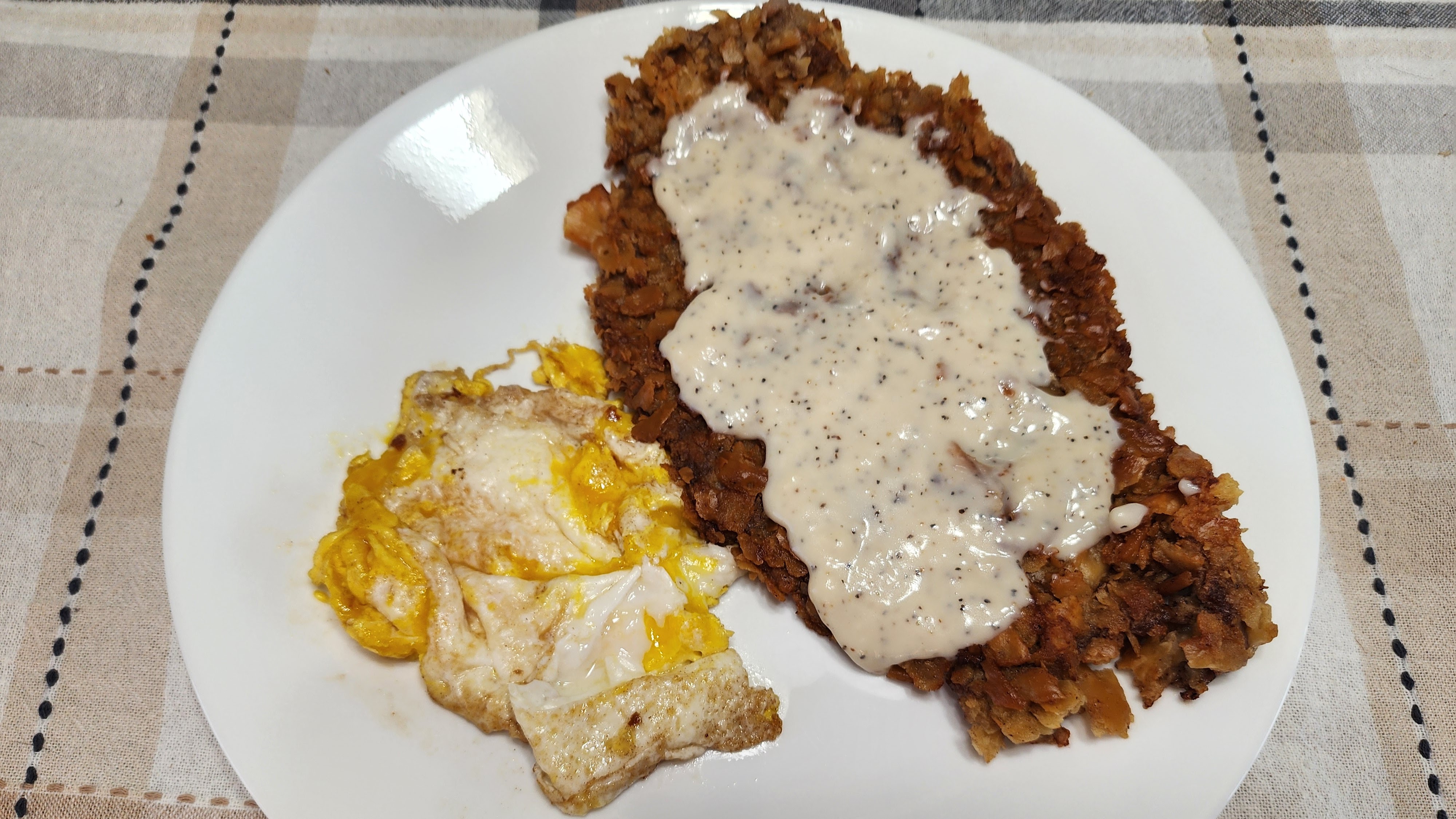 Country Fried Steak (Breakfast Edition)